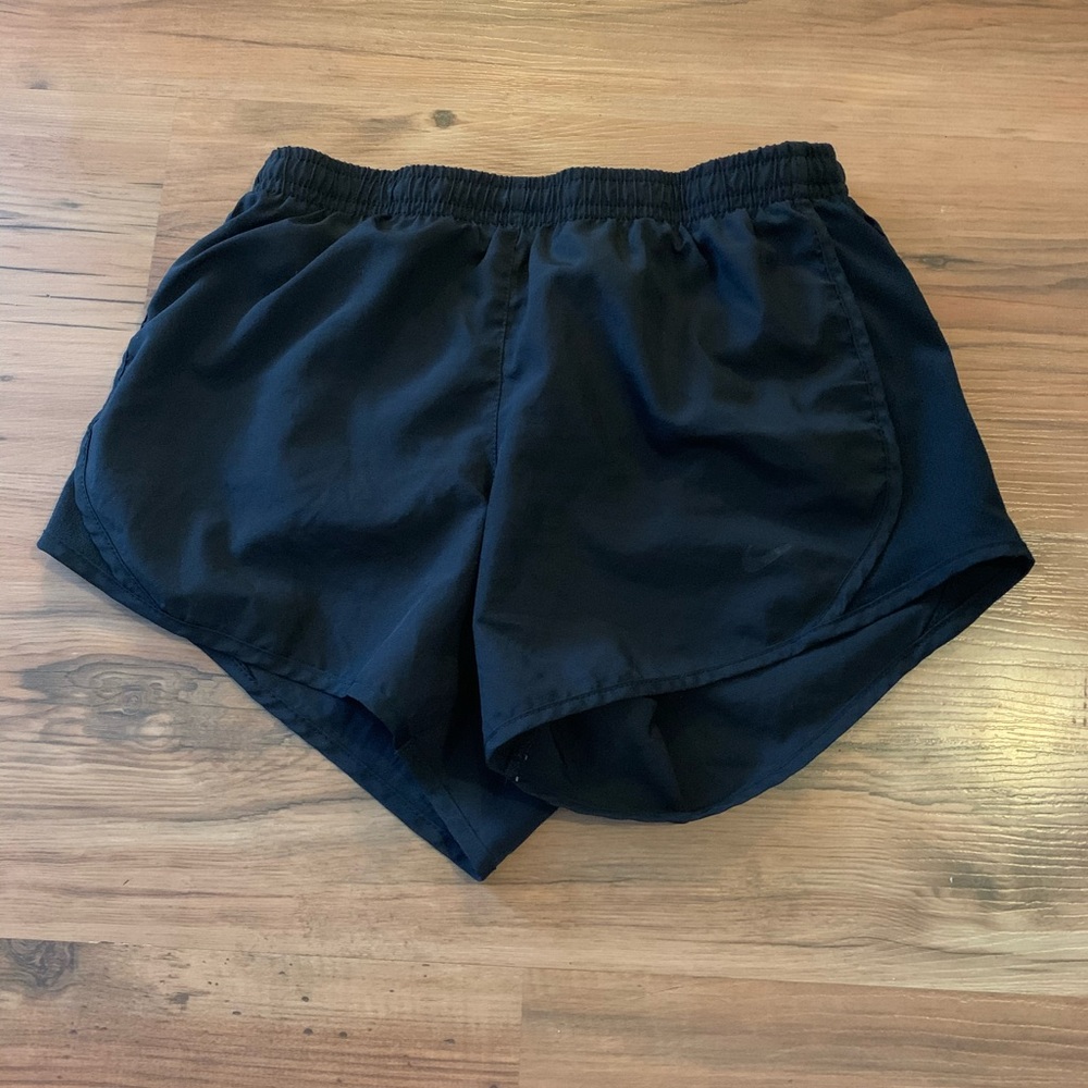 Girls Black Nike Shorts.